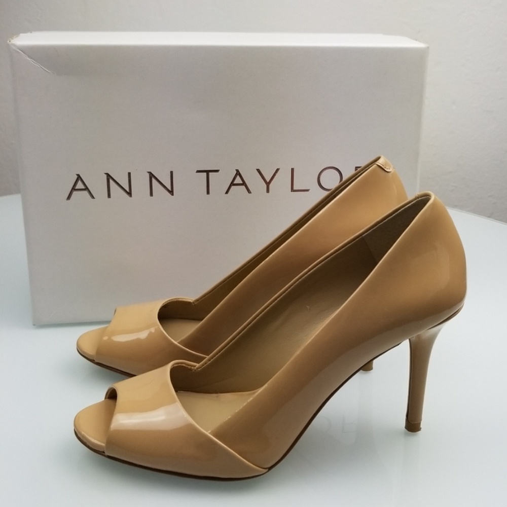 Ann Taylor Open Toe Heels